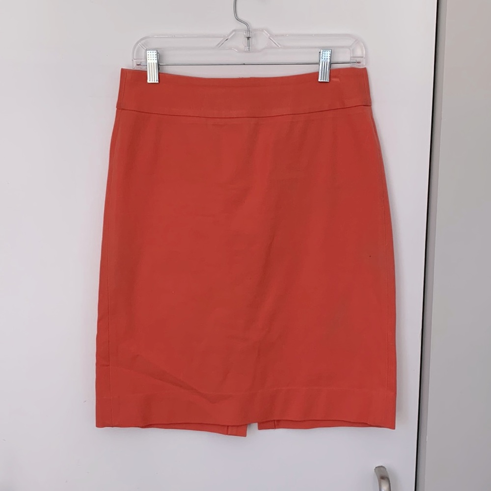 Banana Republic Coral Pencil Skirt Size 6